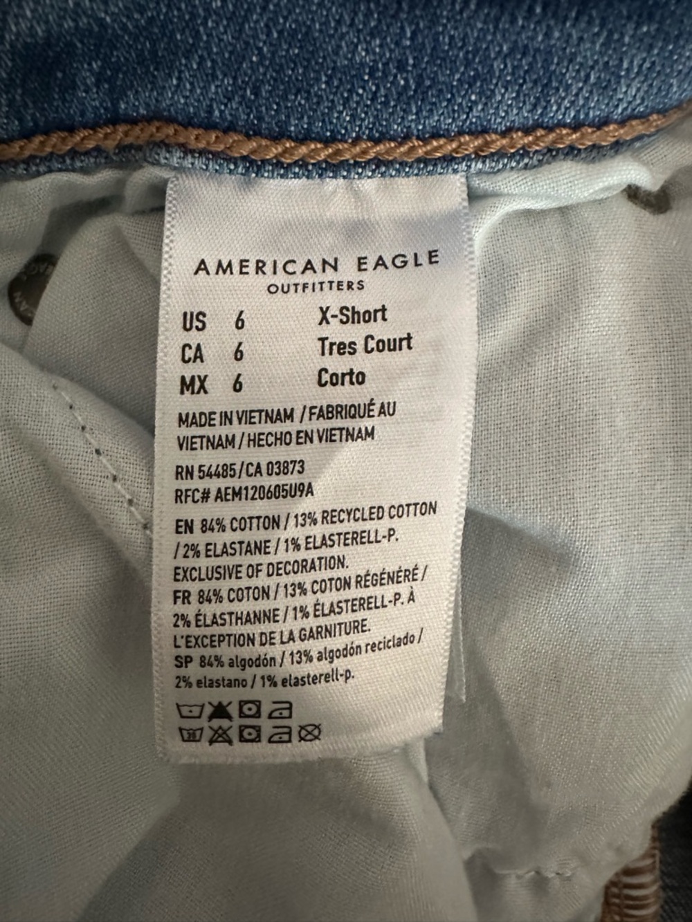 American Eagle x The Summer I Turned Pretty Low Rise Flare Jeans Floral Print 6 - Picture 8 of 12